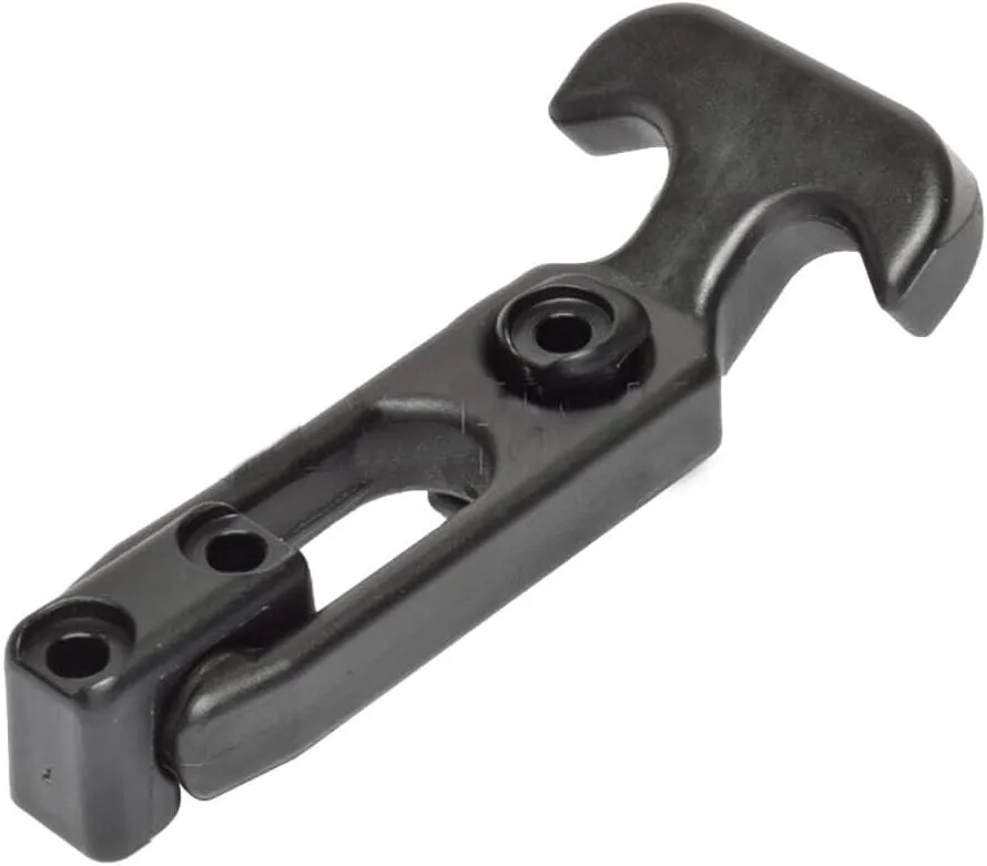 Southco T-Handle Latch - Black Flexible Rubber w/Keeper