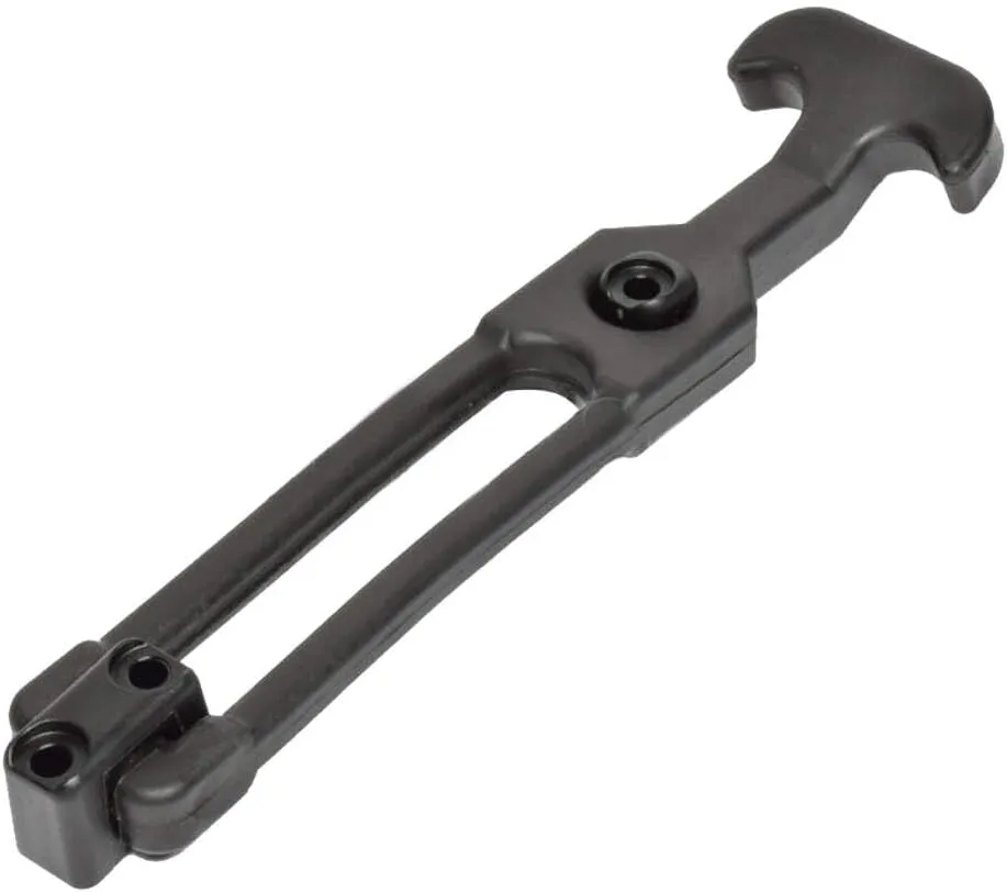 Southco T-Handle Latch w/Keeper - Pull Draw Front Mount Black Flexible Rubber