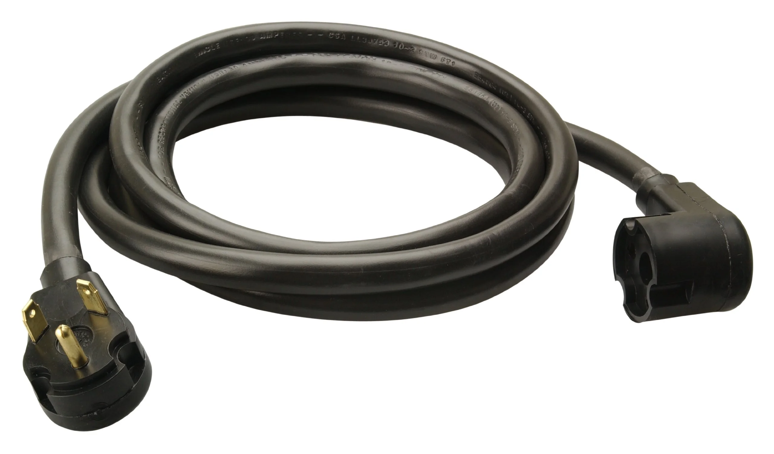 Coleman Cable 09510-55-08 10' 30 Amp 10/3 Extension Cord