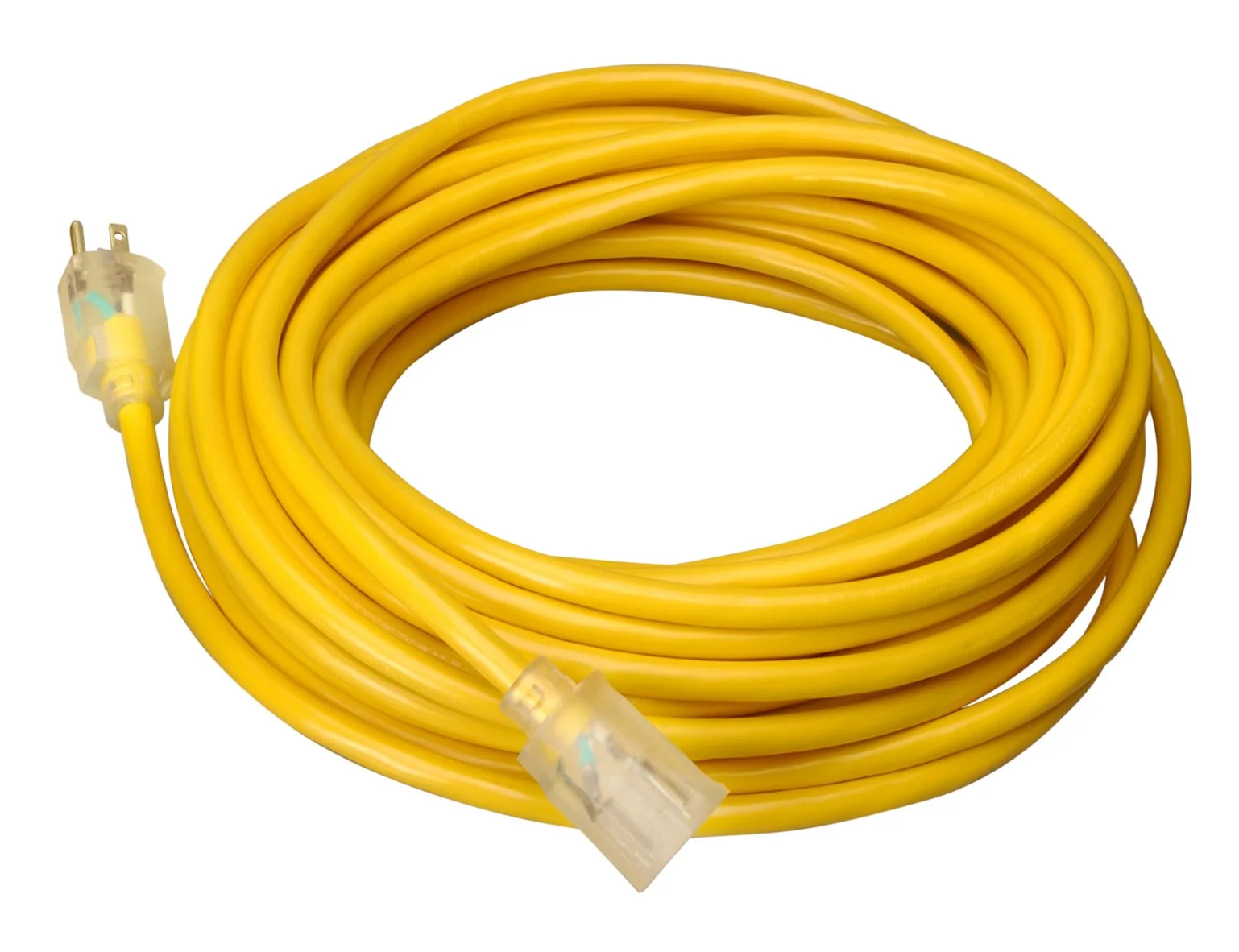 SOUTHWIRE Extra Heavy Duty 10/3 SJTW-A Extension Cord with Lighted End