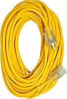 Southwire 100-Foot All-Weather 16/3 Extension Cord with Lighted End, 01289