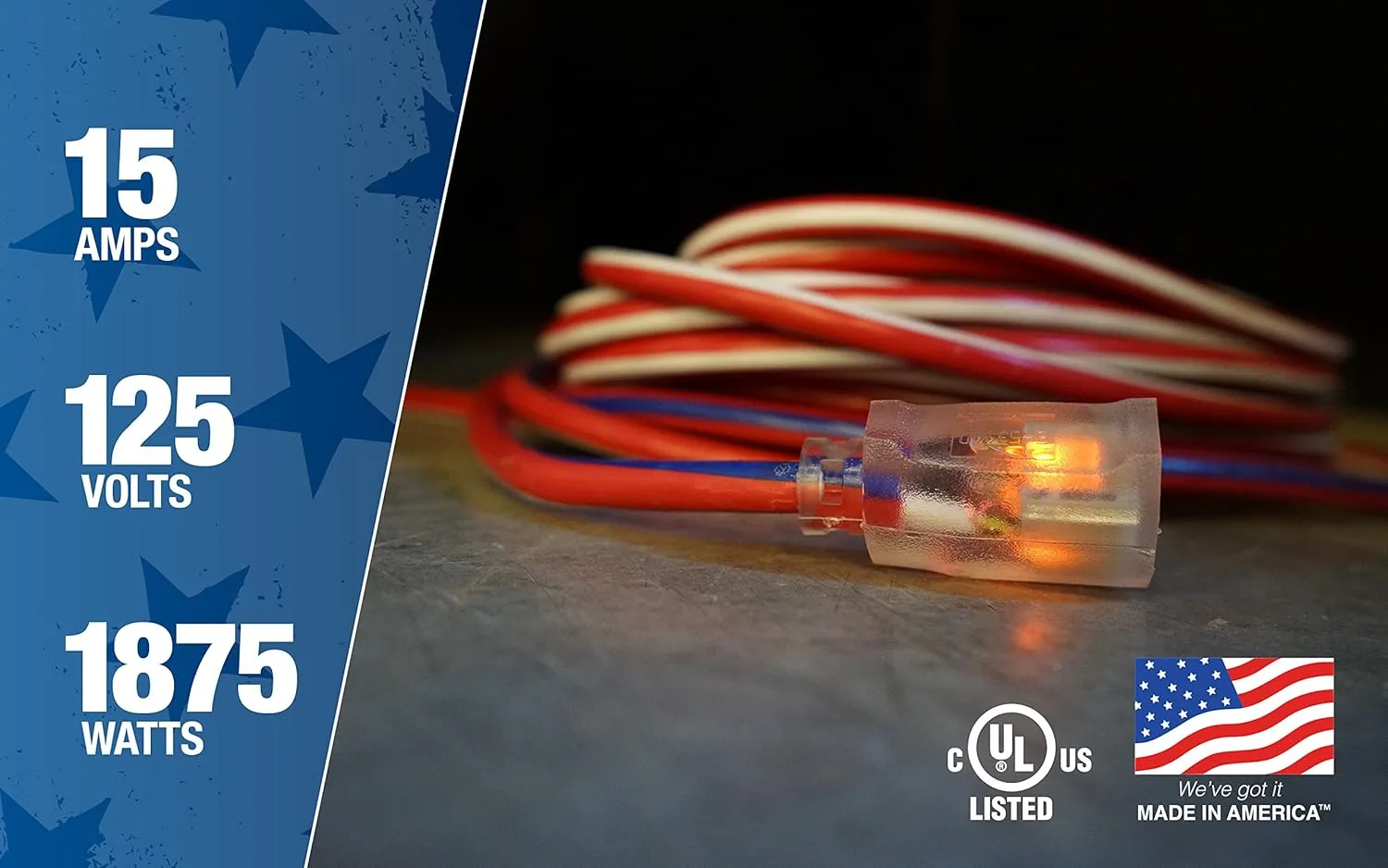 SOUTHWIRE 12/3 SJTW Heavy-Duty Extension Cord
