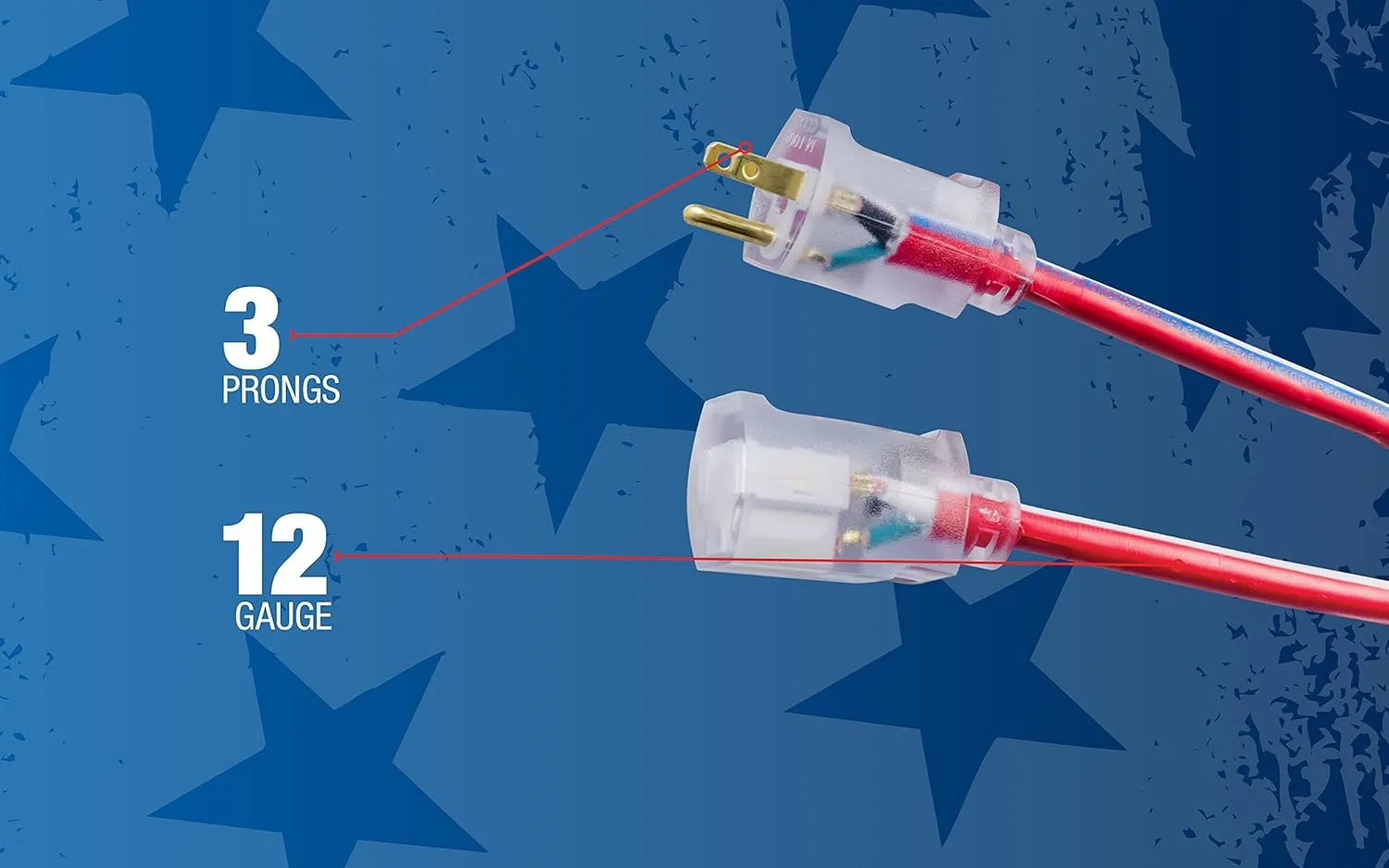 SOUTHWIRE 12/3 SJTW Heavy-Duty Extension Cord