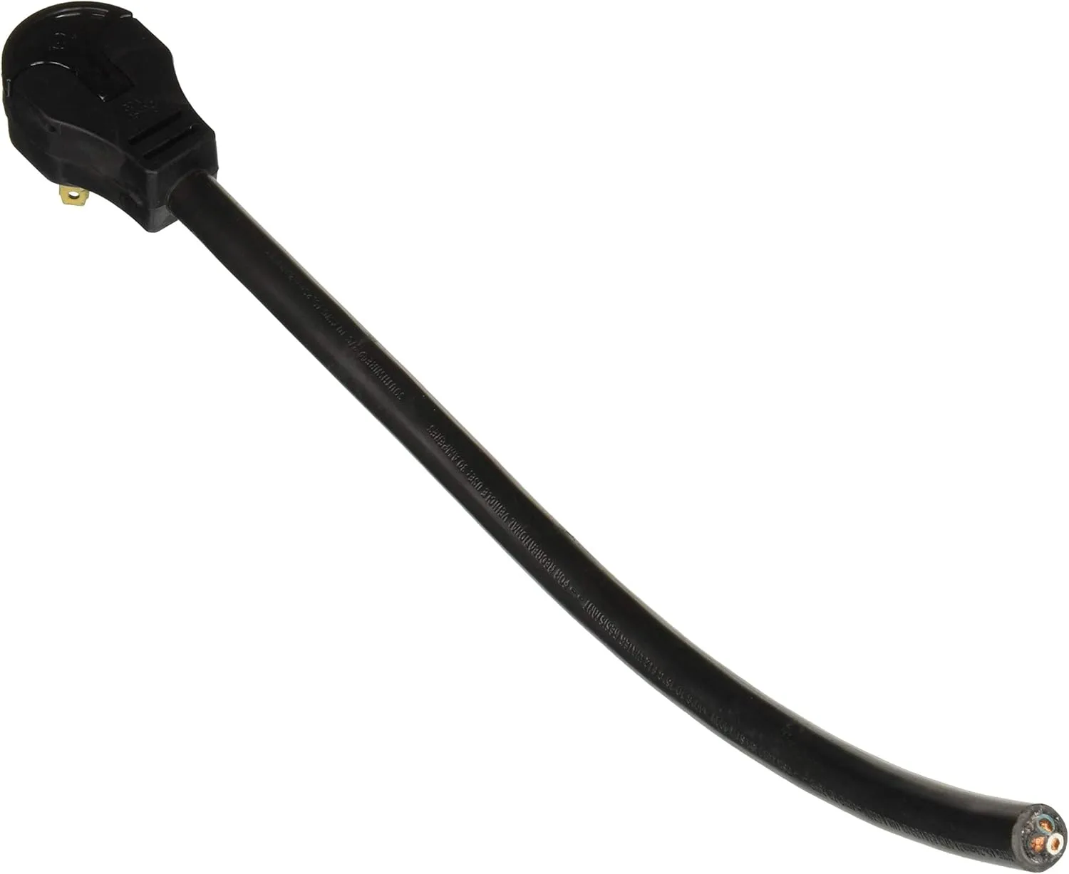 Surge Guard 30A18MOST RV Power Supply Cord - 30A Male, 18", Black