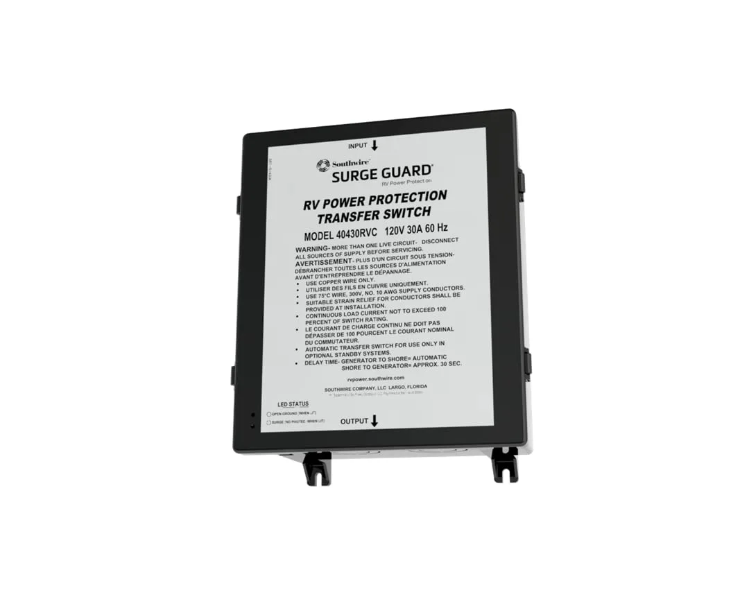 Southwire 30A Automatic Transfer Switch, RVC/CC, C3 Contactor