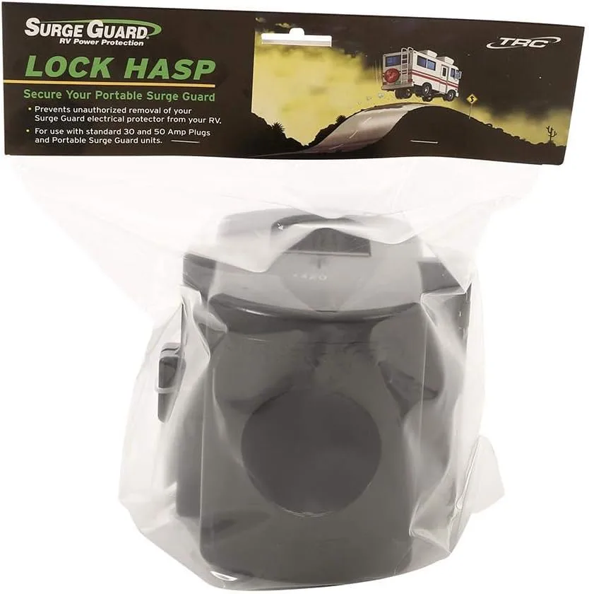 Technology Research Southwire 34590 Surge Guard Lock Hasp, Black