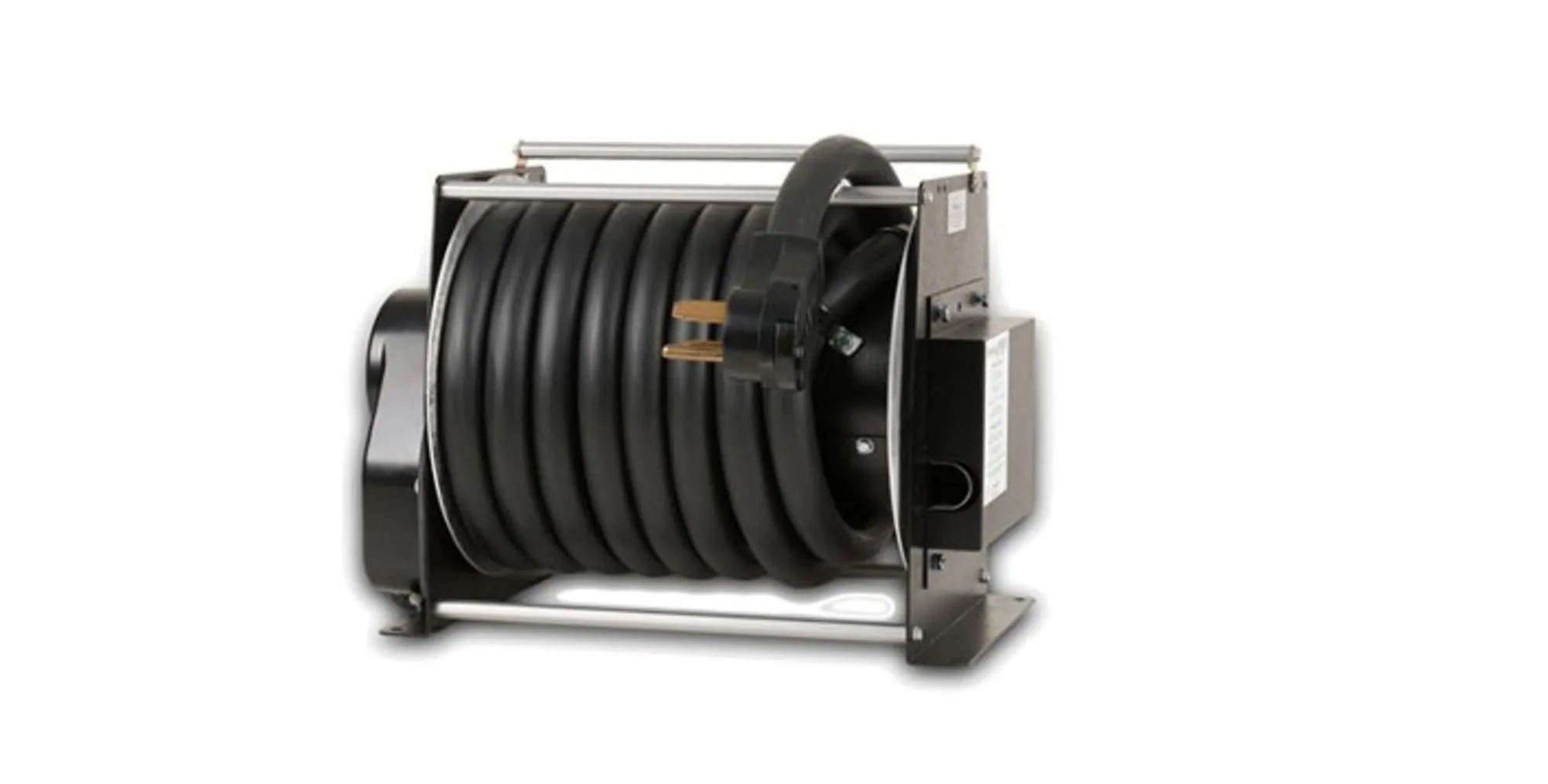 50A Low Profile Cord Reel w/33ft Power Cord/4ft