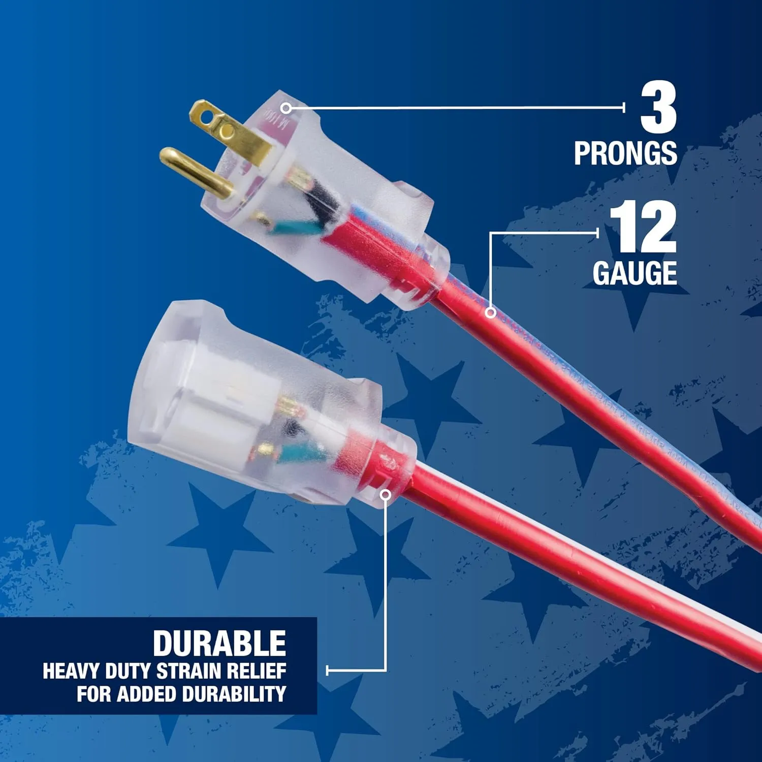 SOUTHWIRE 12/3 SJTW Heavy-Duty Extension Cord