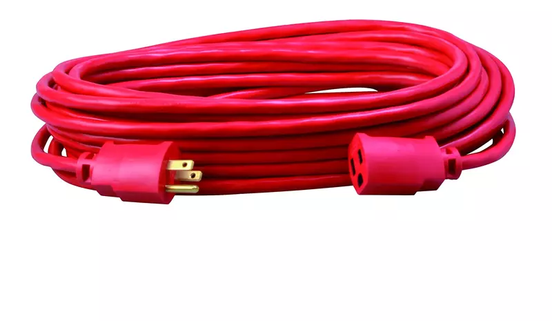 Southwire Heavy Duty Extension Cord - All-Purpose Heavy Duty Outdoor Power Cable - Lighted End for Safety