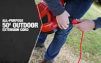 Southwire Heavy Duty Extension Cord - All-Purpose Heavy Duty Outdoor Power Cable - Lighted End for Safety