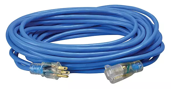 Southwire 14/3 SJTW Low-Temp Outdoor Extension Cord with Lighted End; 50-Feet, 02468 14/3 Gauge