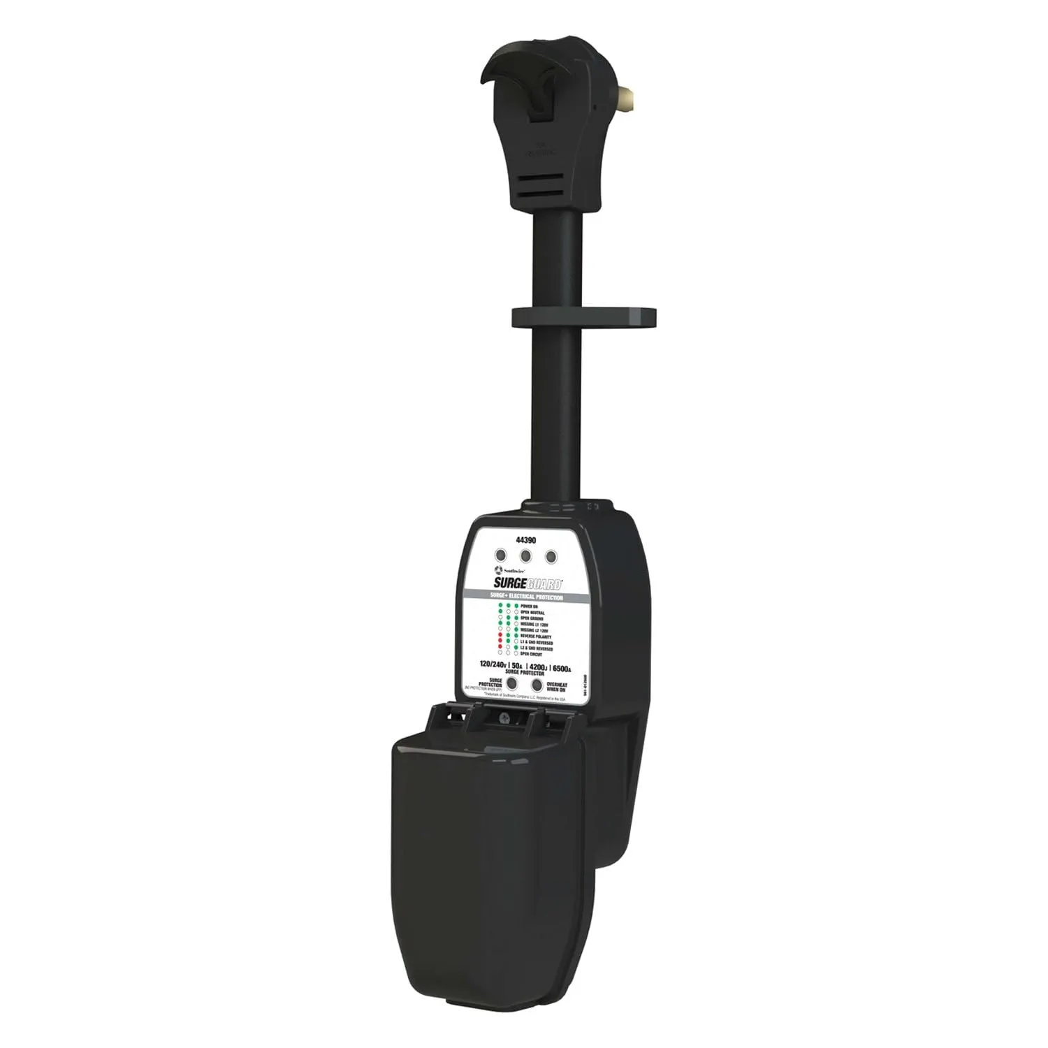 Southwire 44390 Surge Guard 50A Portable Surge Protector, Black
