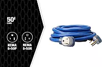 Southwire Welder Extension Cord - Heavy-Duty Power Cable for Industrial Welding Machines - STW Jacket - Molded Ends