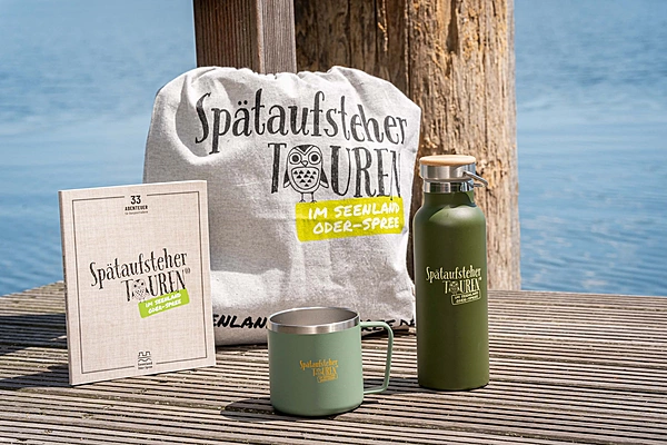 Spätaufsteher-Set Tasse und Flasche