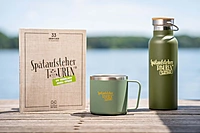 Spätaufsteher-Set Tasse und Flasche