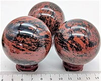 Mahogany Obsidian Sphere (India)