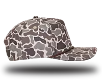 Custom 5 Panel Ribbit Rope Hats (Leatherette Patch)