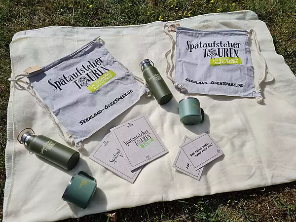 Spätaufsteher-Set Tasse und Flasche (2 Personen)