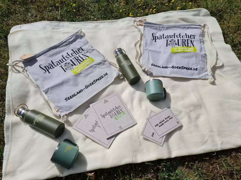 Spätaufsteher-Set Tasse und Flasche (2 Personen)