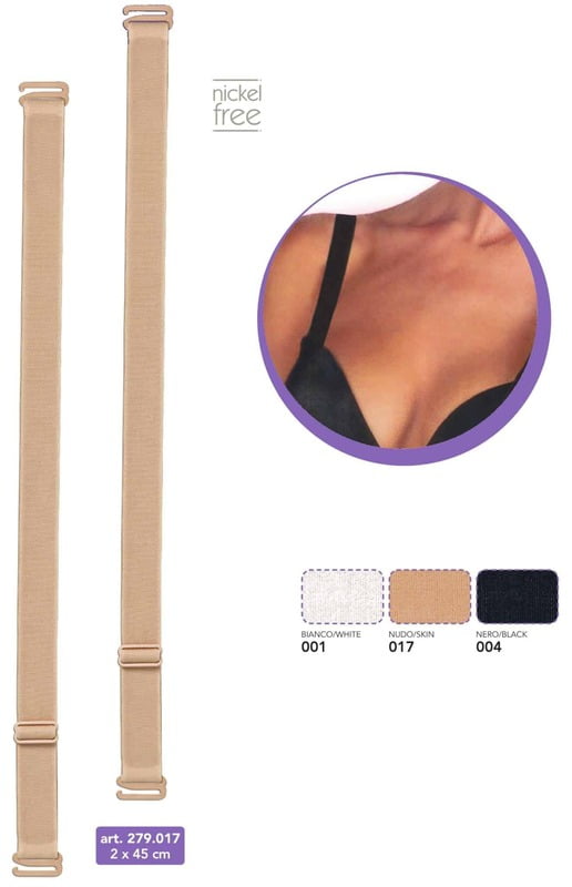Spalline di ricambio per reggiseni 20 mm