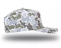 Custom 5 Panel Ribbit Rope Hats (Leatherette Patch)