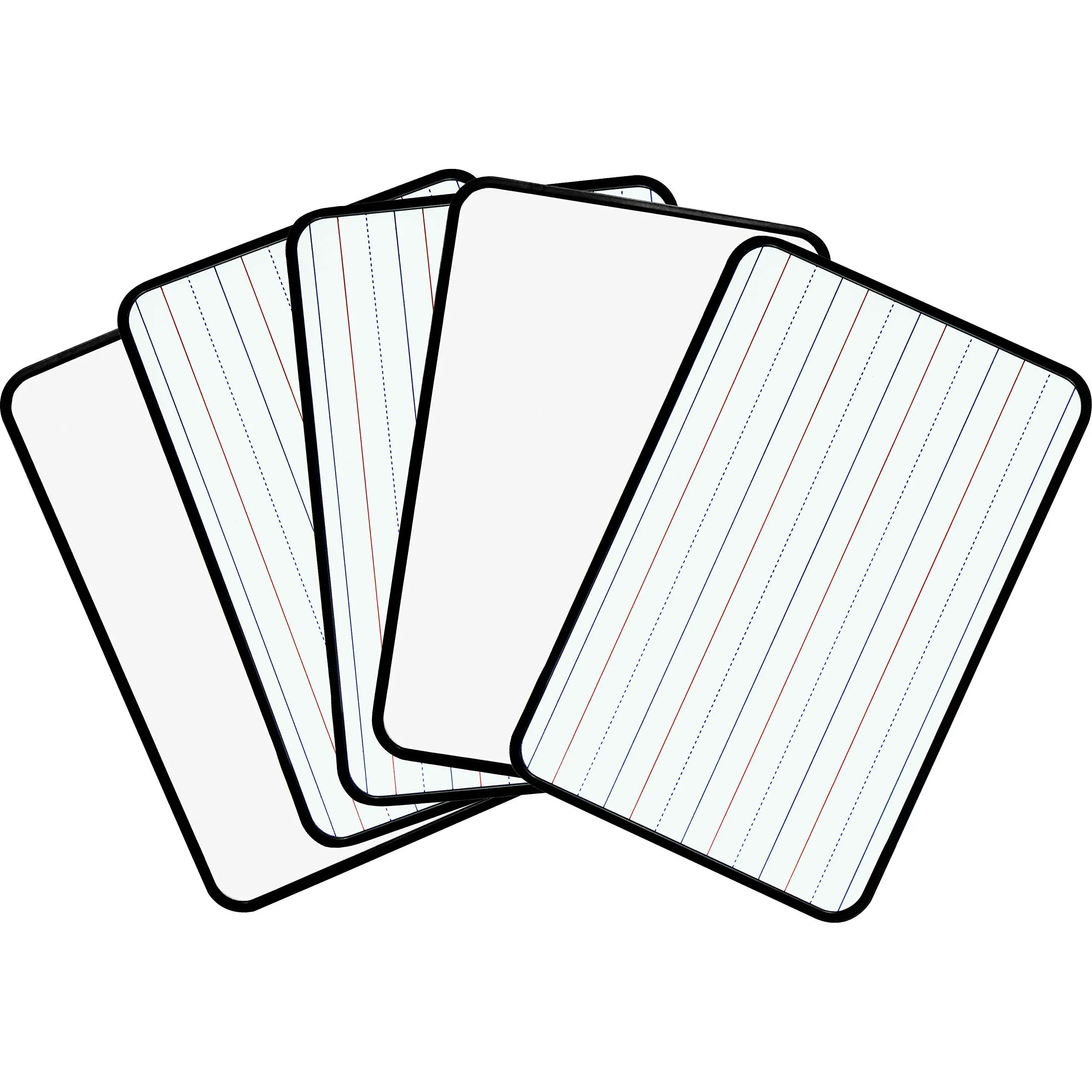 Sparco Dry-Erase Lap Whiteboards, 11in x 8in, White Plastic Frame