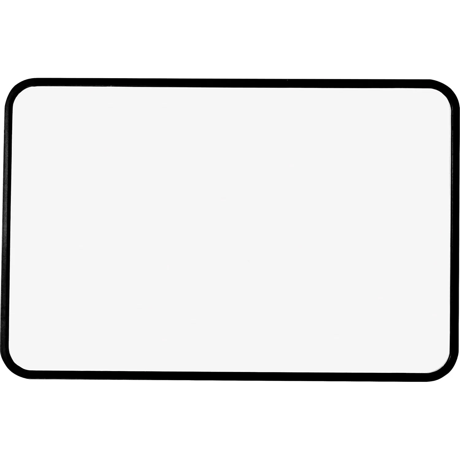 Sparco Dry-Erase Lap Whiteboards, 11in x 8in, White Plastic Frame
