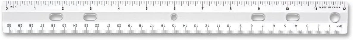 Sparco 12" Standard Metric Ruler