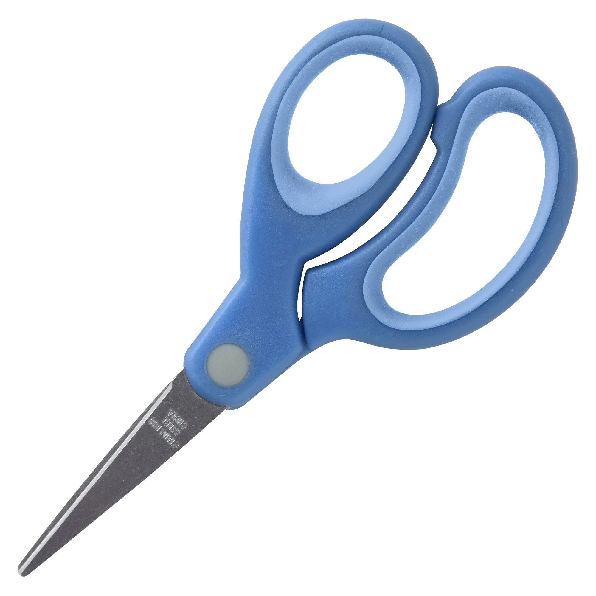 Sparco 5-Inch Kids Pointed End Scissors, Rubber, Red (SPR39044)