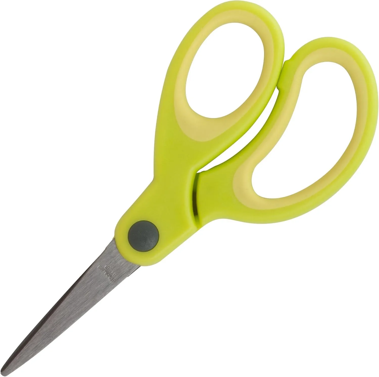 Sparco 5-Inch Kids Pointed End Scissors, Rubber, Red (SPR39044)