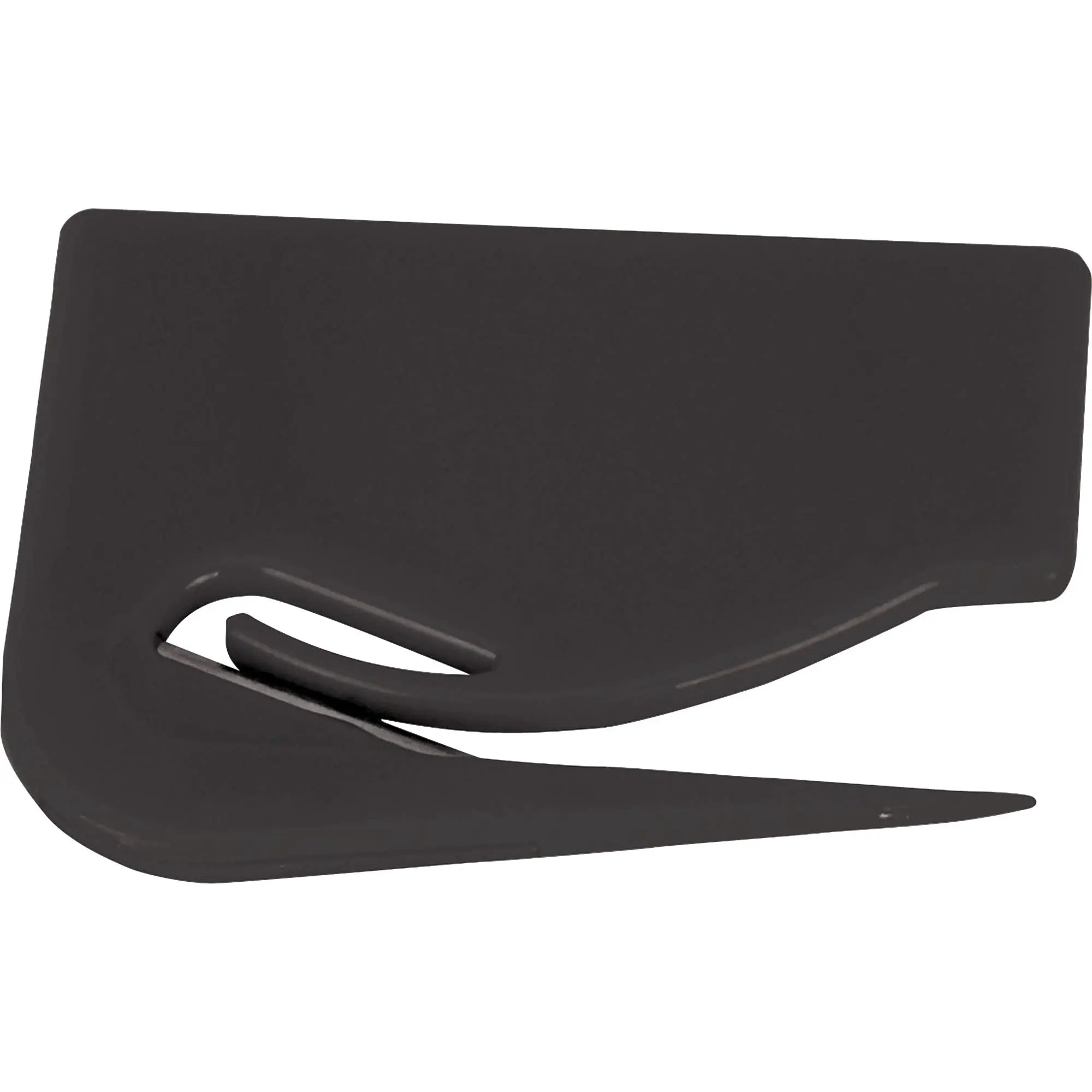 S.P. Richards Company Letter Opener, Plastic, 2-7/8 x 2-1/8 Inches, Black (SPR11818)