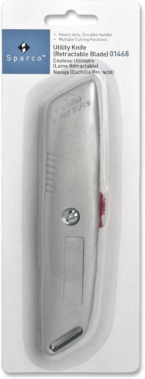Sparco 3-Position Retractable Blade Utility Knife
