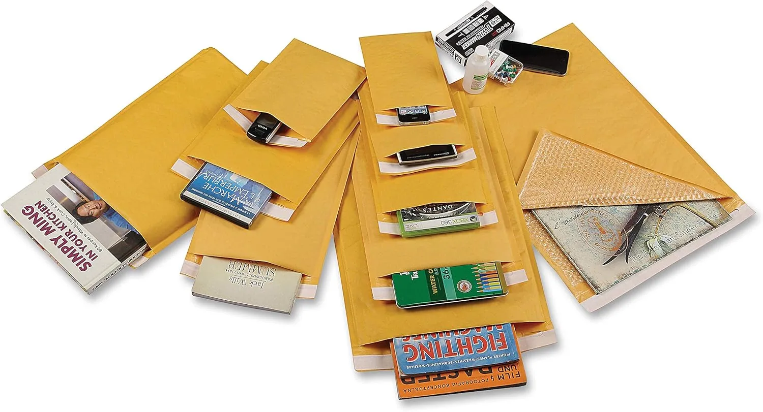 Sparco Size 6 Bubble Cushioned Mailers - 50/CT (SPR74986)