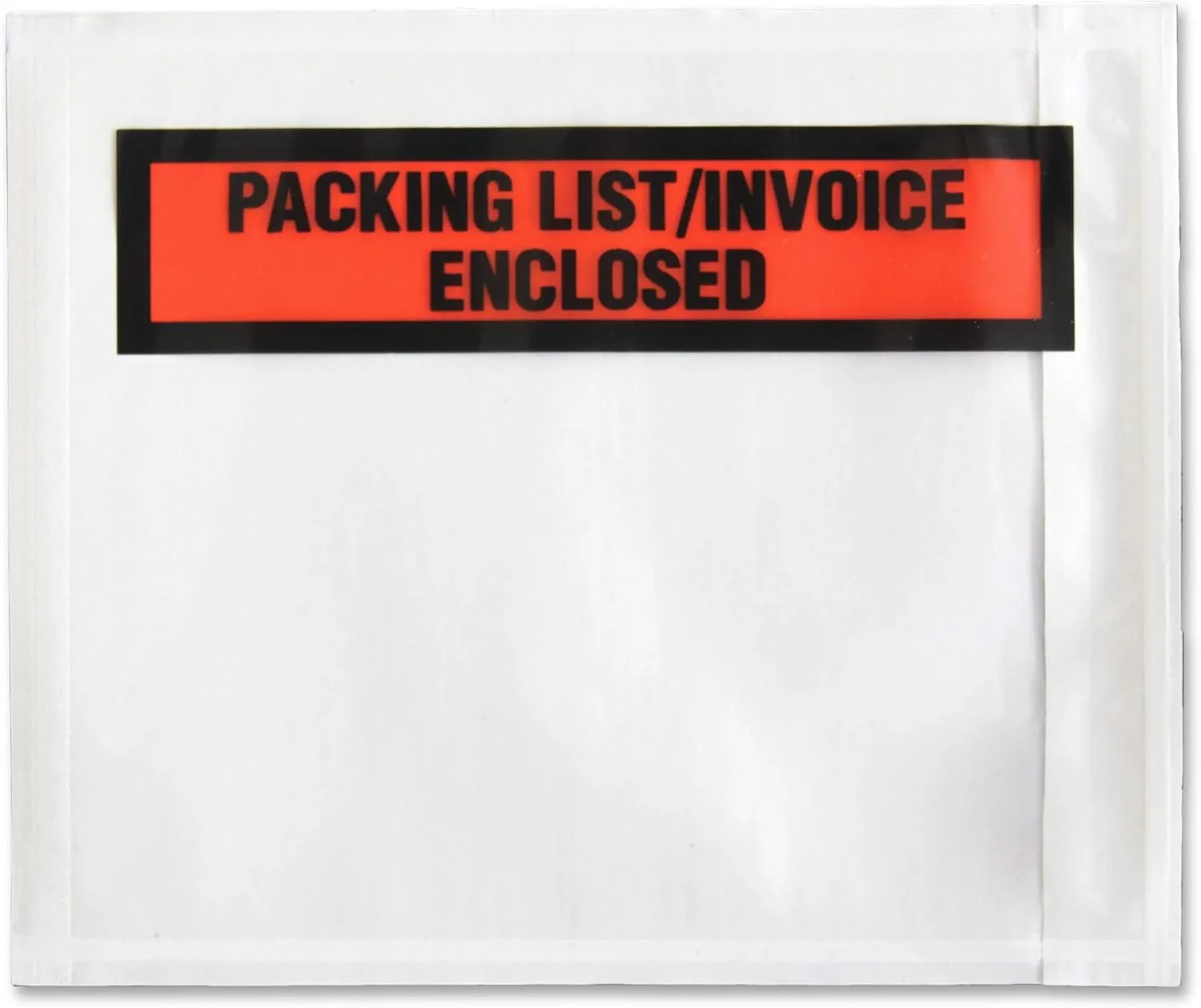 Sparco Pre-Labeled Waterproof Packing Envelopes - Packing List - 4 1/2inx 5 1/2in - Self-adhesive Seal - 41926