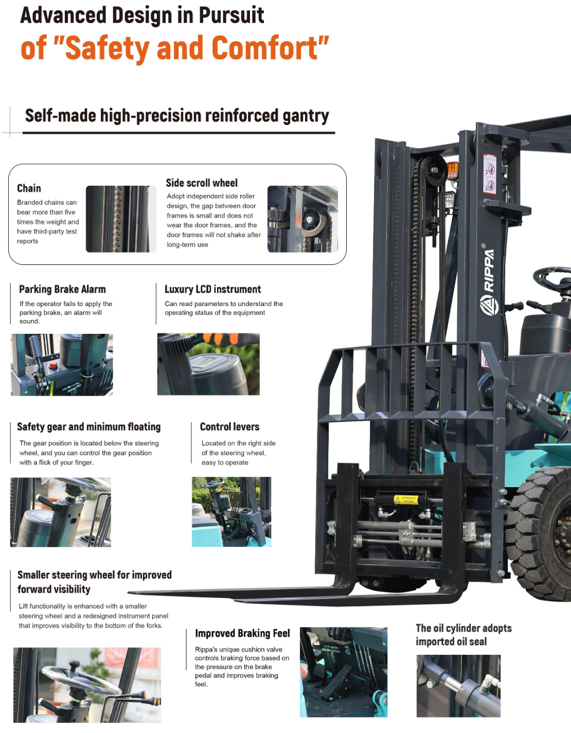 Rippa RF35E Forklift