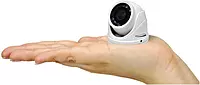 Speco 4MP HD-TVI Mini Turret Camera 2.9mm Lens - White Housing