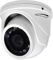 Speco 4MP HD-TVI Mini Turret Camera 2.9mm Lens - White Housing