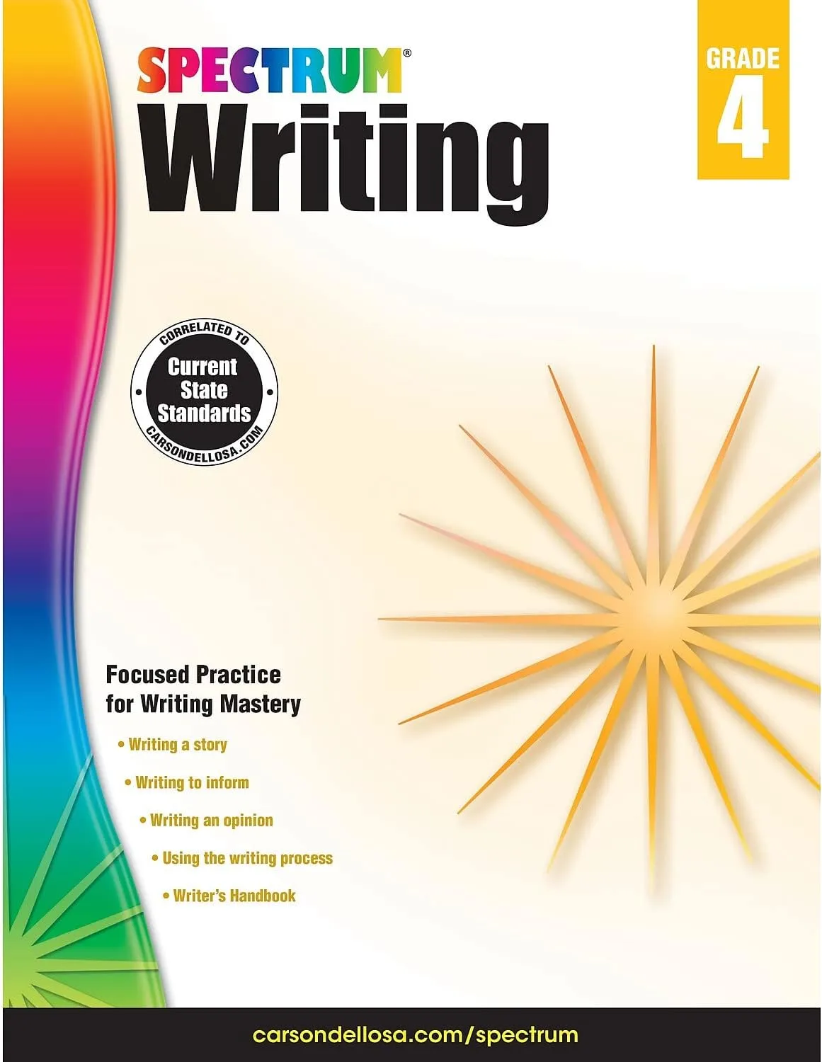 Spectrum Writing Workbook Grade 4