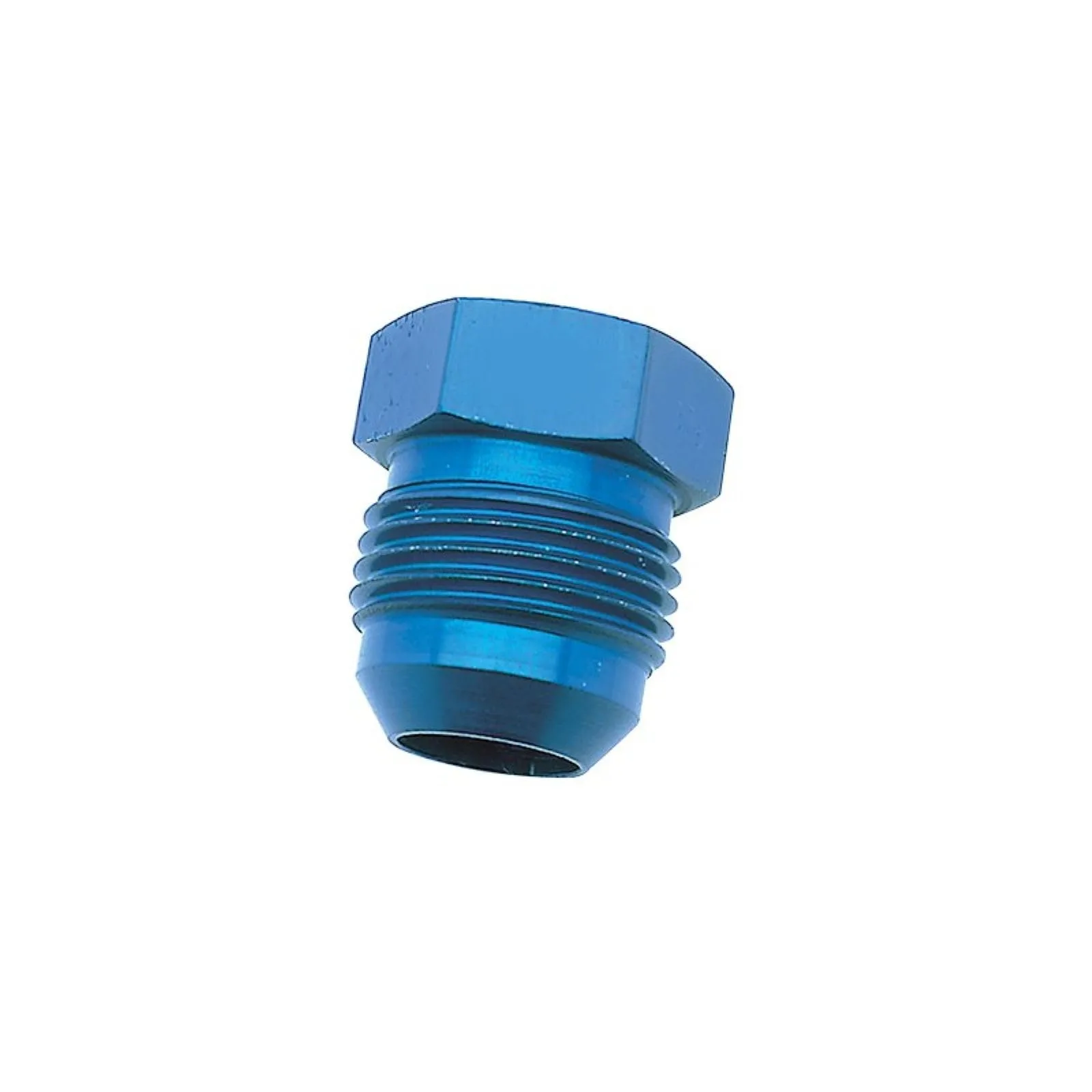 Fitting Plug/Fitting Cap 561006BK, Flare Plug, 10AN, Anodized, Black, Aluminum, Single