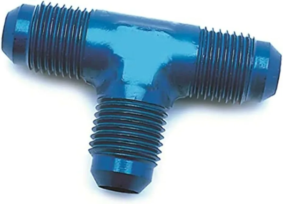 SPEEDFX -4AN Black Flare Tee Adapter