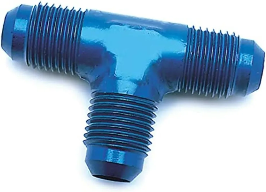 SPEEDFX -4AN Black Flare Tee Adapter