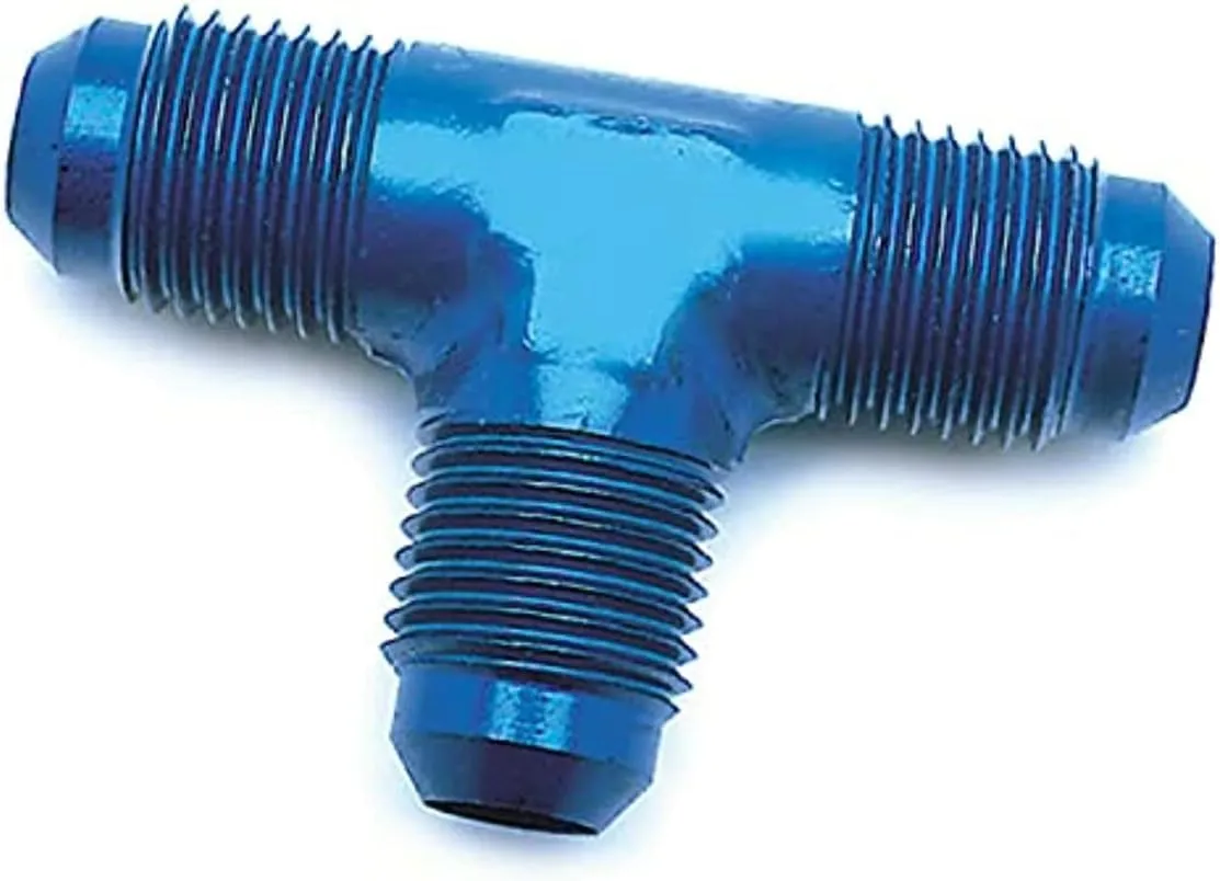 SPEEDFX -4AN Black Flare Tee Adapter