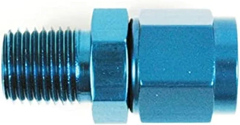 SPEEDFX 560651BK Aluminum NPT Adapter Coupler -6AN x 1/4"
