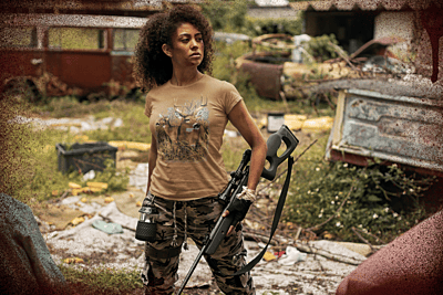 Field Deer Sand T-Shirt