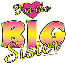 I’m the Big Sister Heart Kids Tee