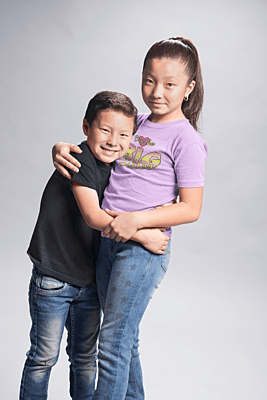 I’m the Big Sister Heart Kids Tee