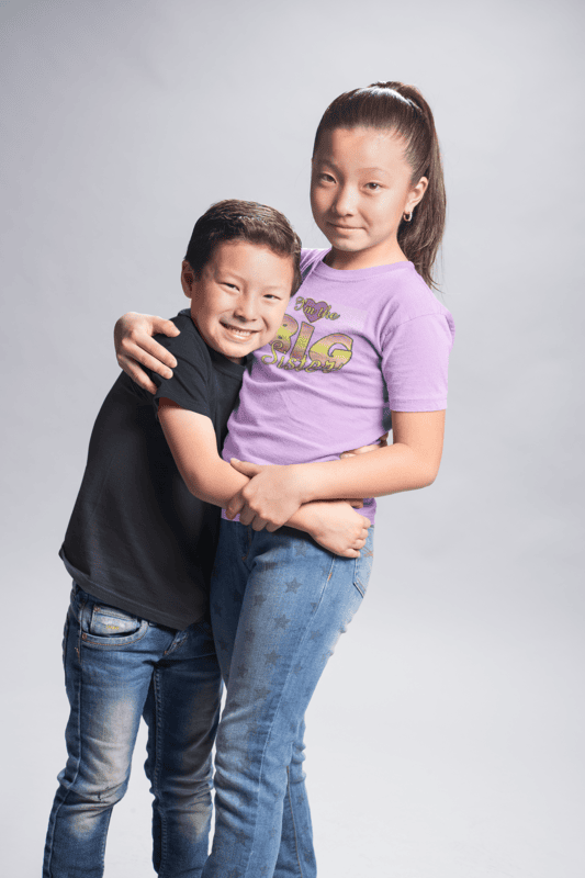 I’m the Big Sister Heart Kids Tee