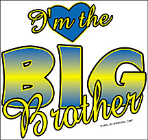 I’m the Big Brother Heart Kids Tee