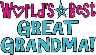World’s Best Great Grandma! Colorful Family Tee