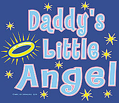 Daddy’s Little Angel Youth T-Shirt – Sweet & Playful Edition